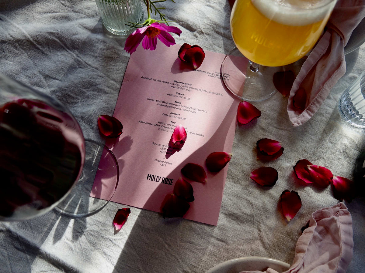 Everything is Rosy, Valentine's at Molly Rose · Molly Rose Brewing Co