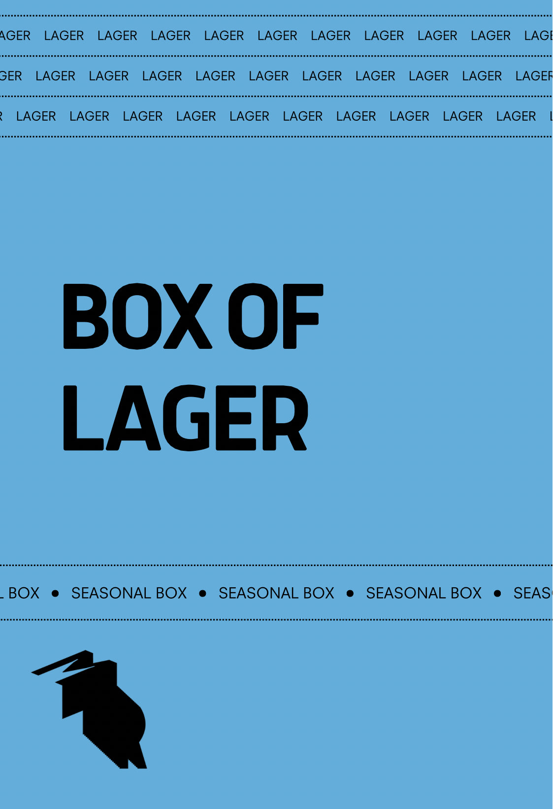 BOX OF LAGER